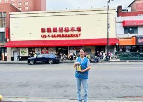 美国 纽约 农夫山泉 东方树叶饮品